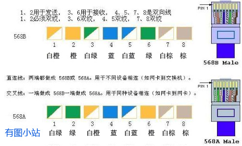 跟着小鱼学水晶头接法，家庭布线不求人