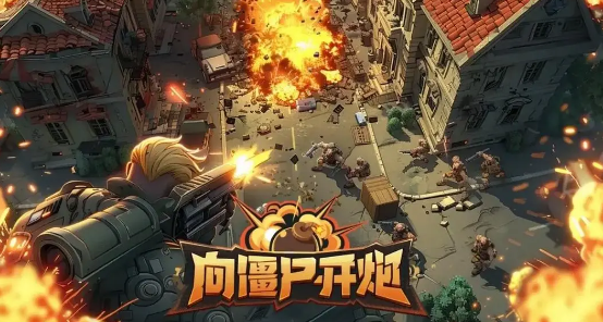 《向僵尸开炮》2025火焰尖兵全新技能：烈焰风暴席卷末日战场