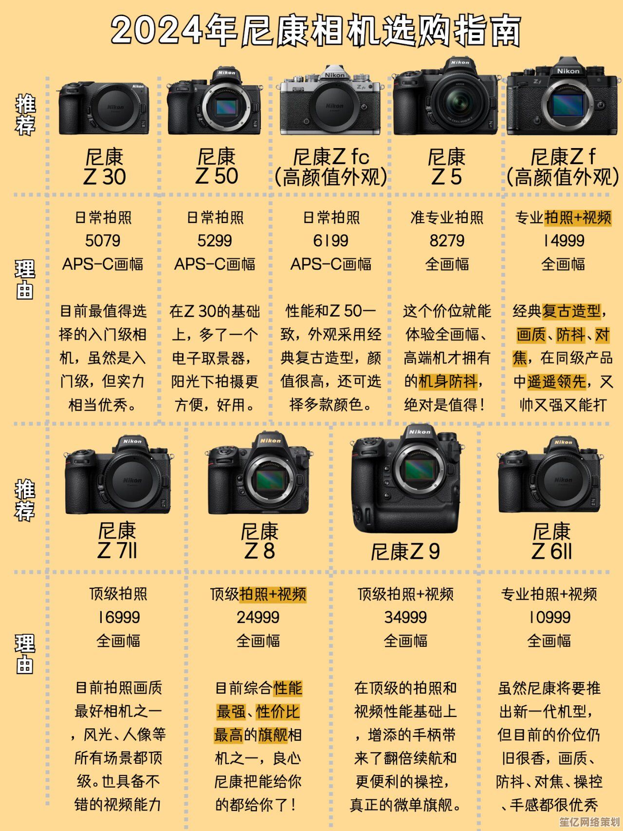 高效读懂尼康相机天梯图：从入门到精通的选择策略