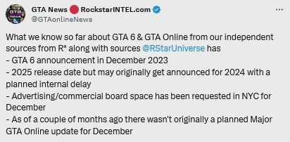 前R星开发者预测2025年《GTA6》玩家偏好：30帧高细节体验成主流