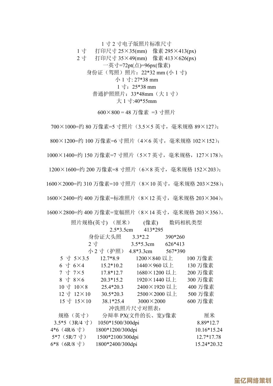 深度解读2寸照片标准尺寸：附专业拍摄及打印注意事项
