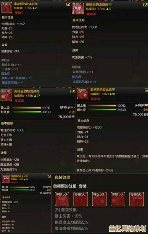DNF手游70级皮甲职业全毕业装备解析，2025年度版本优化与搭配策略