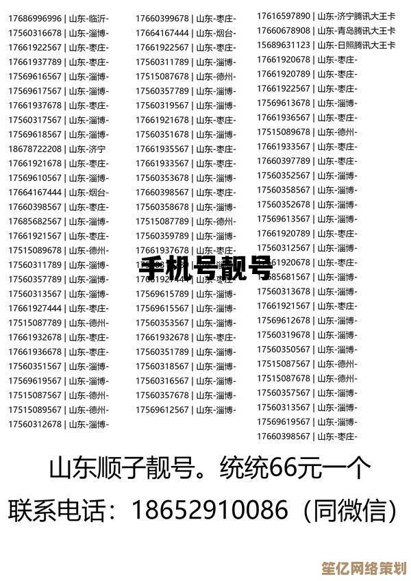掌握这些技巧，手机靓号任你选，网上选号不再难！