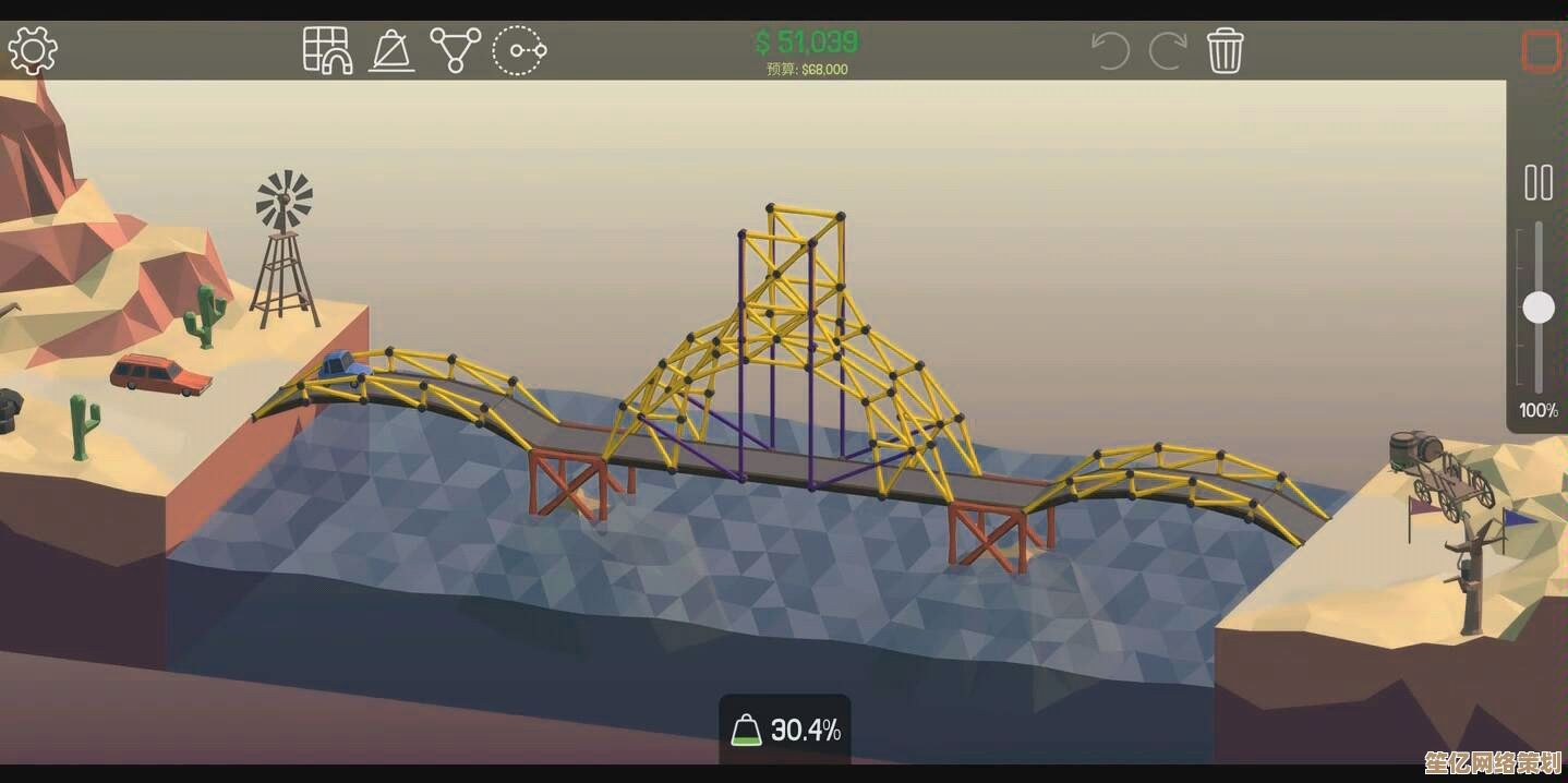 2025年沉浸式物理沙盒《Bridge Constructor Studio》开放，自由设计你的桥梁奇迹！