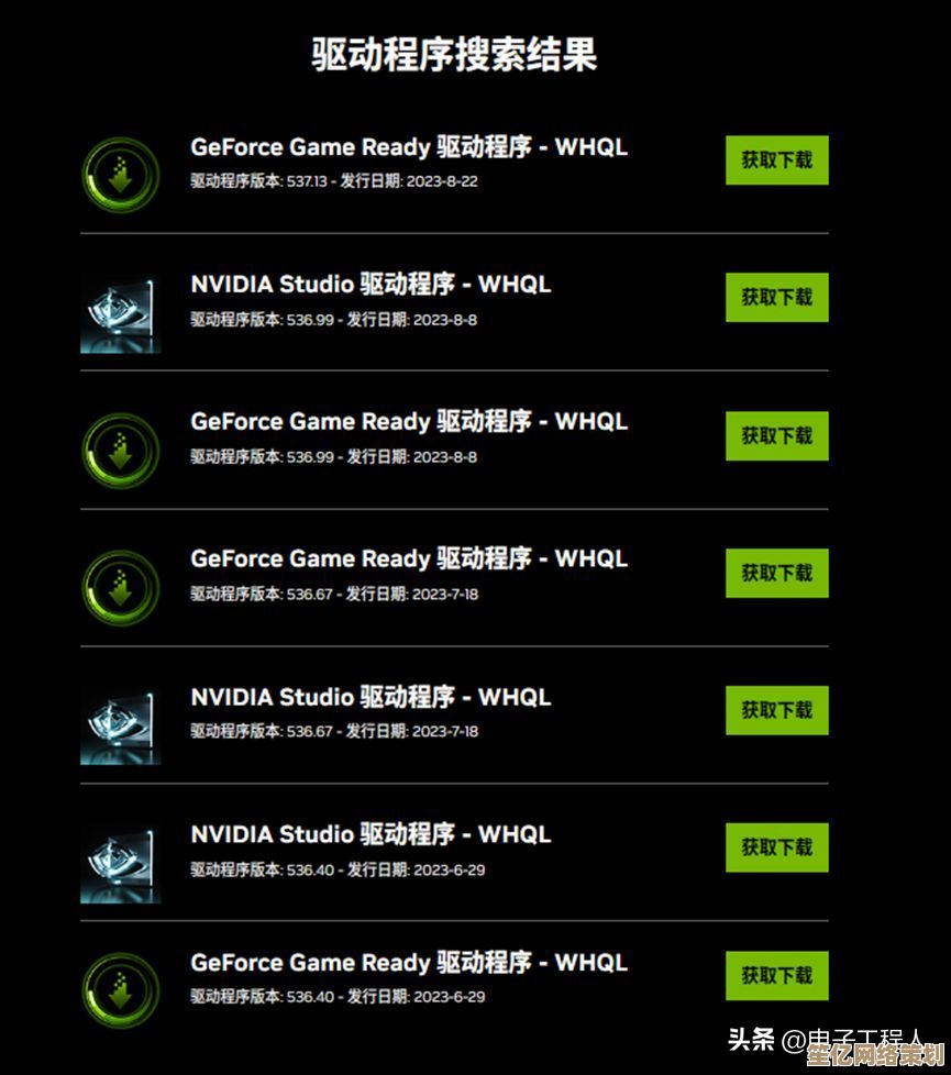 最新版NVIDIA显卡驱动程序下载，优化性能并提升游戏画质支持