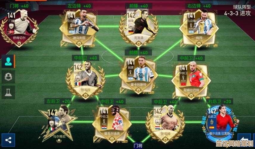 2025年FIFA足球世界343菱形阵型实战指南：掌握攻防转换关键技巧