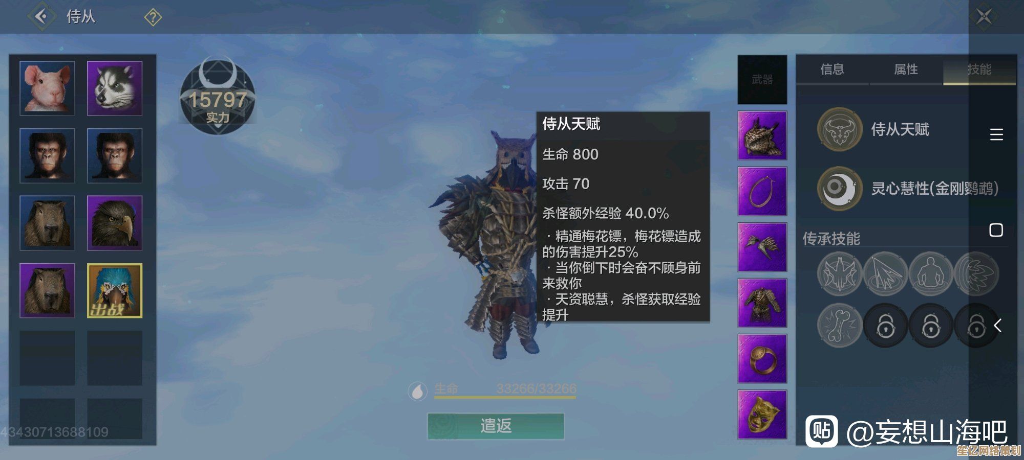 最新攻略！妄想山海》2025金刚鹦鹉侍从获取方法全解析，技巧干货满满！