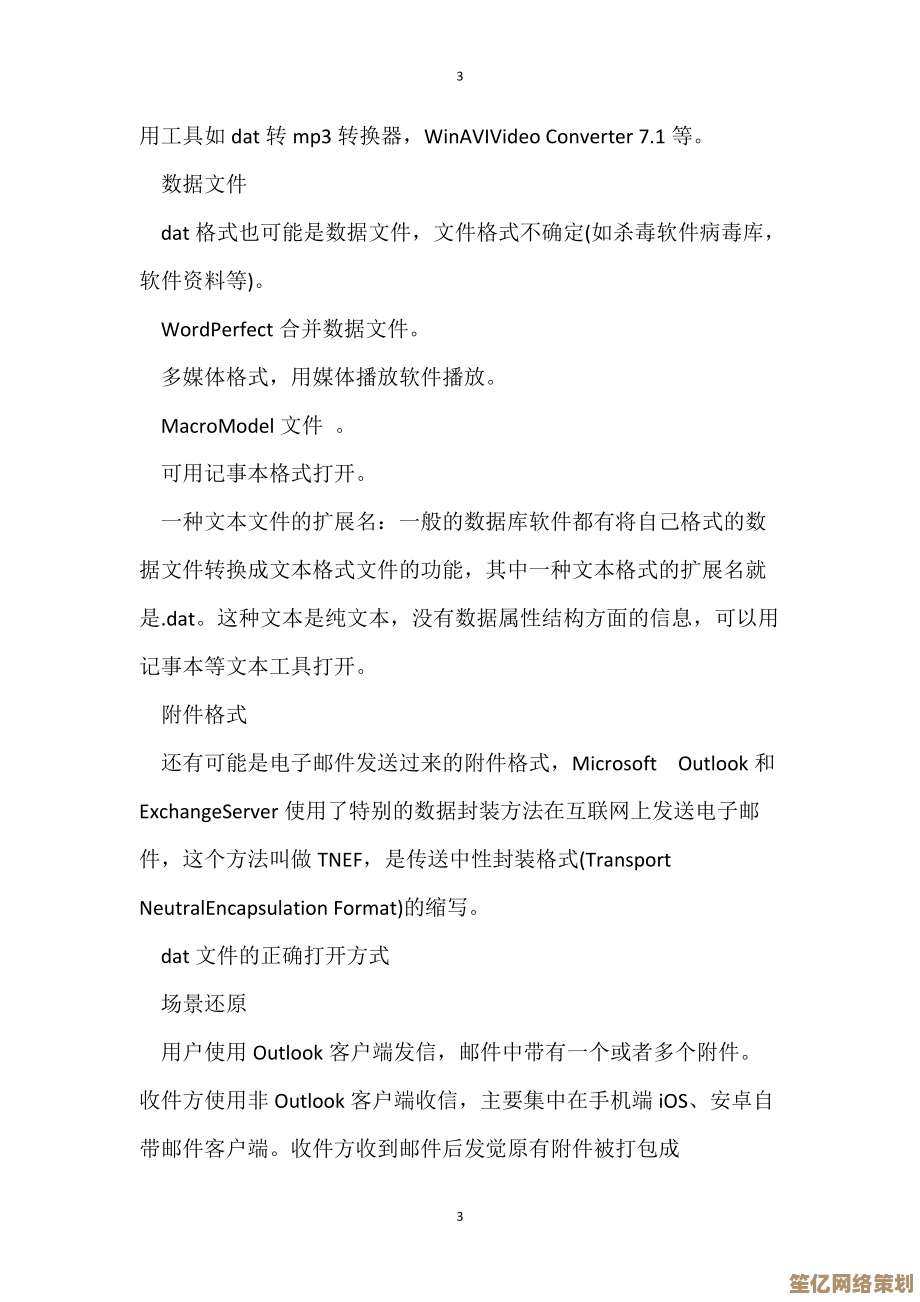 电脑dat文件打开全攻略：软件选择与使用技巧分享
