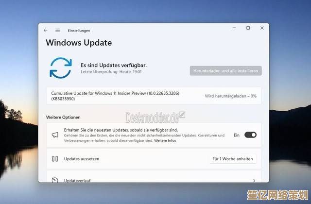 Windows 11系统更新进行中，用户应对步骤与解决方案