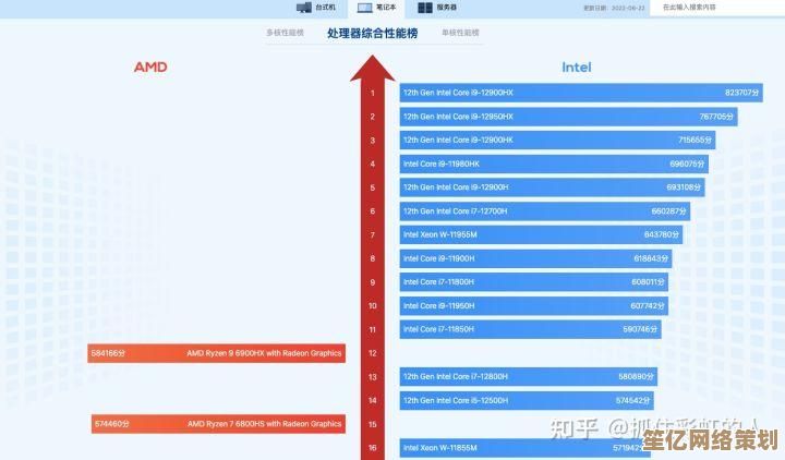 掌握笔记本处理器天梯图：轻松找到性能与价格平衡的最佳选择