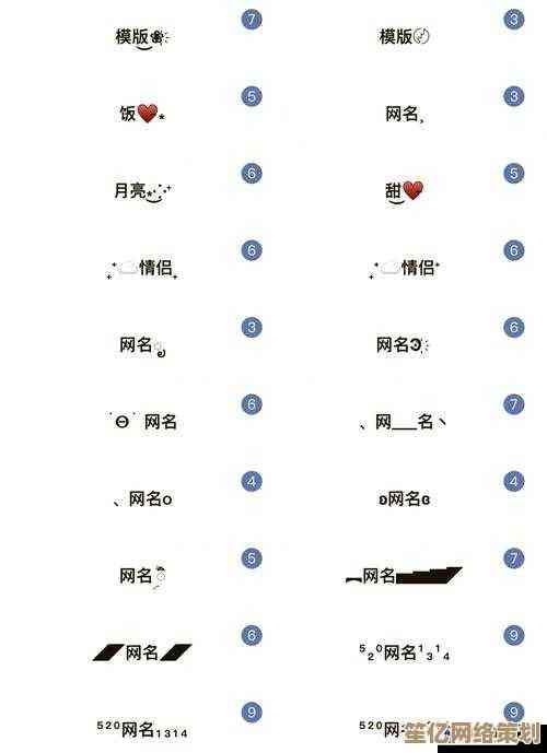 QQ昵称符号大全：精选创意组合，让你的网名与众不同！