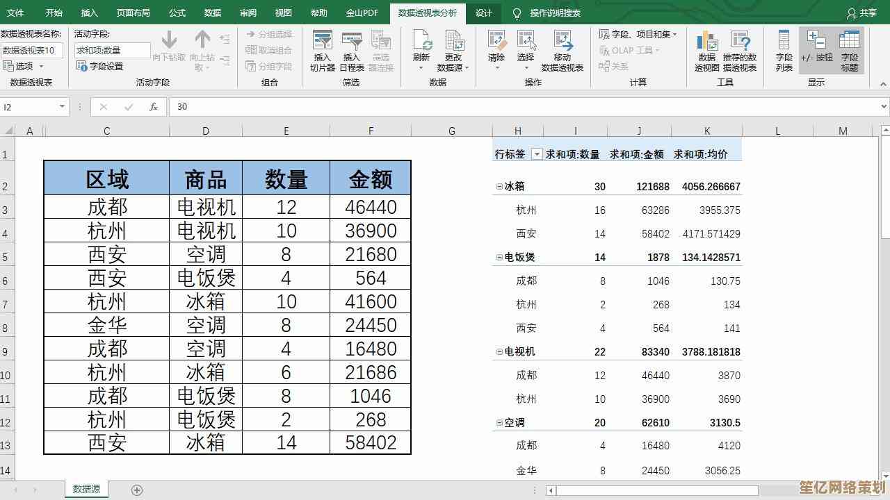 轻松掌握数据透视表：五个步骤实现高效数据分析