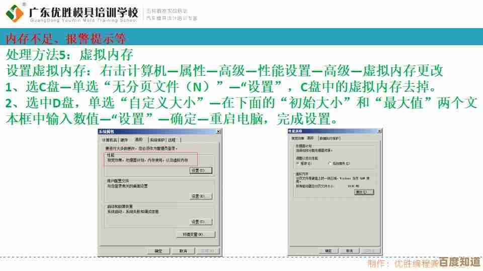 电脑虚拟内存设置指南：优化性能的详细步骤解析