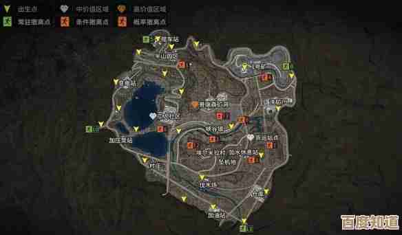 暗区突围2f在哪？前线要塞f2控制点怎么看，别只看小地图