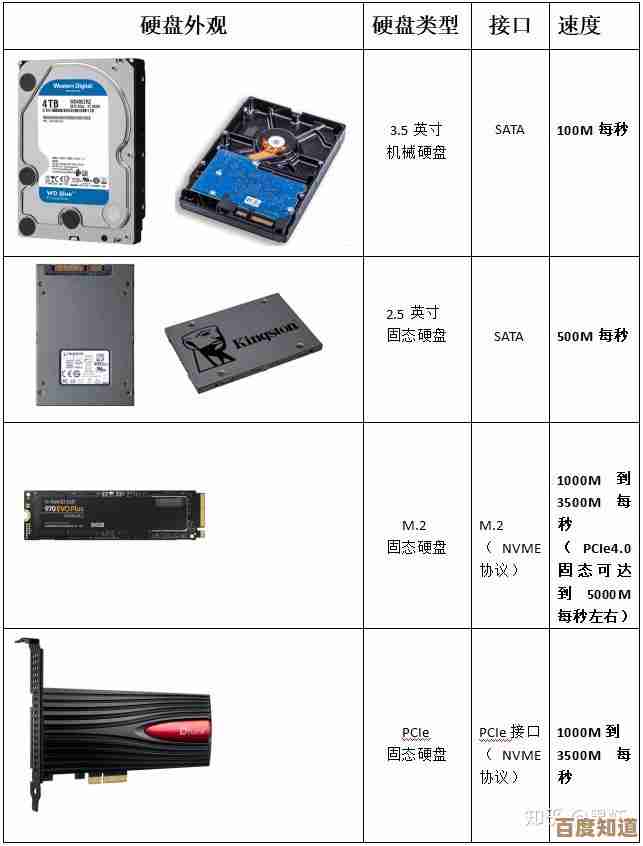 主机硬盘天梯图详解:从性能参数到实际应用的完整指南