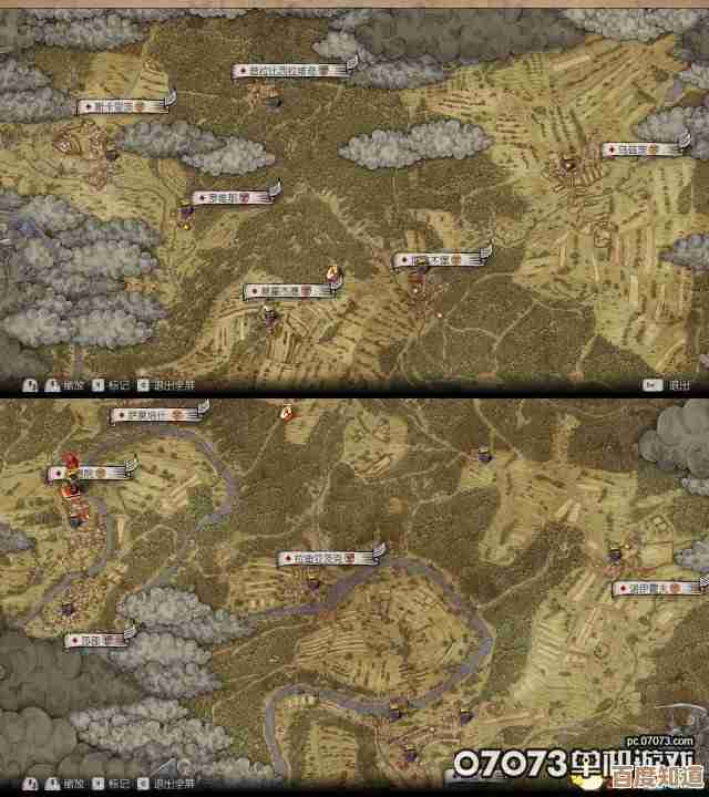 天国拯救2地图高清全景导览,重要据点、捷径和隐藏路线都标了吧