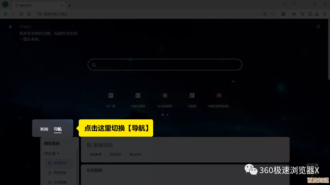 掌握这些设置，让360极速浏览器运行如飞，上网更高效