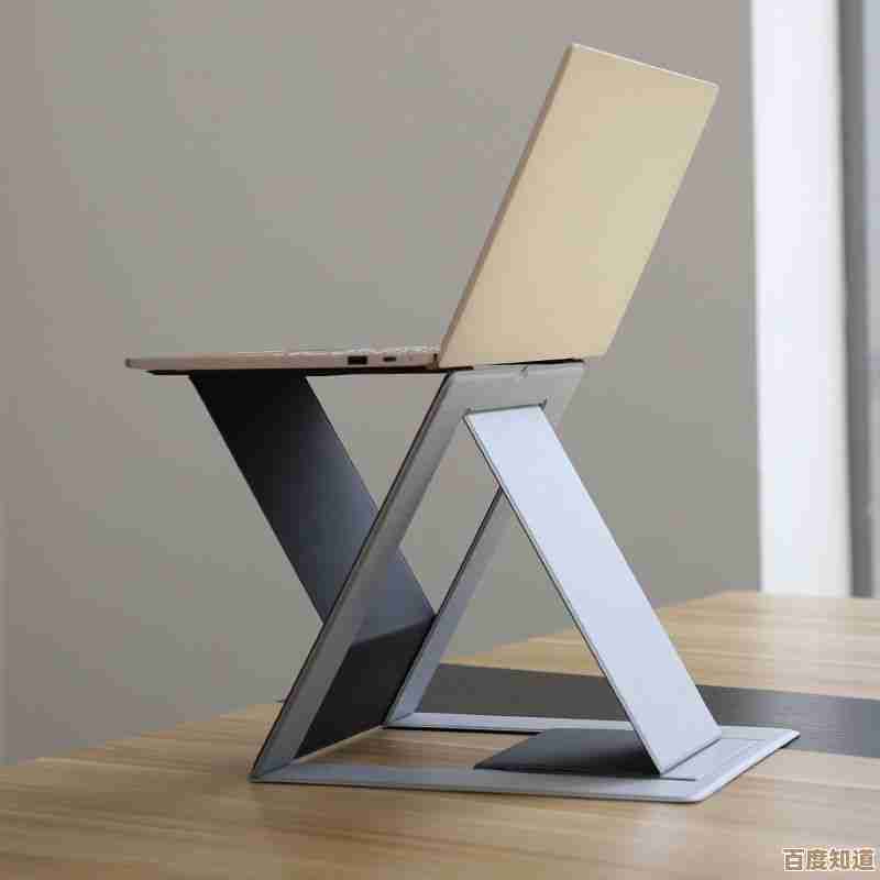 轻巧便携电脑支架，灵活调整高度，办公效率瞬间飙升