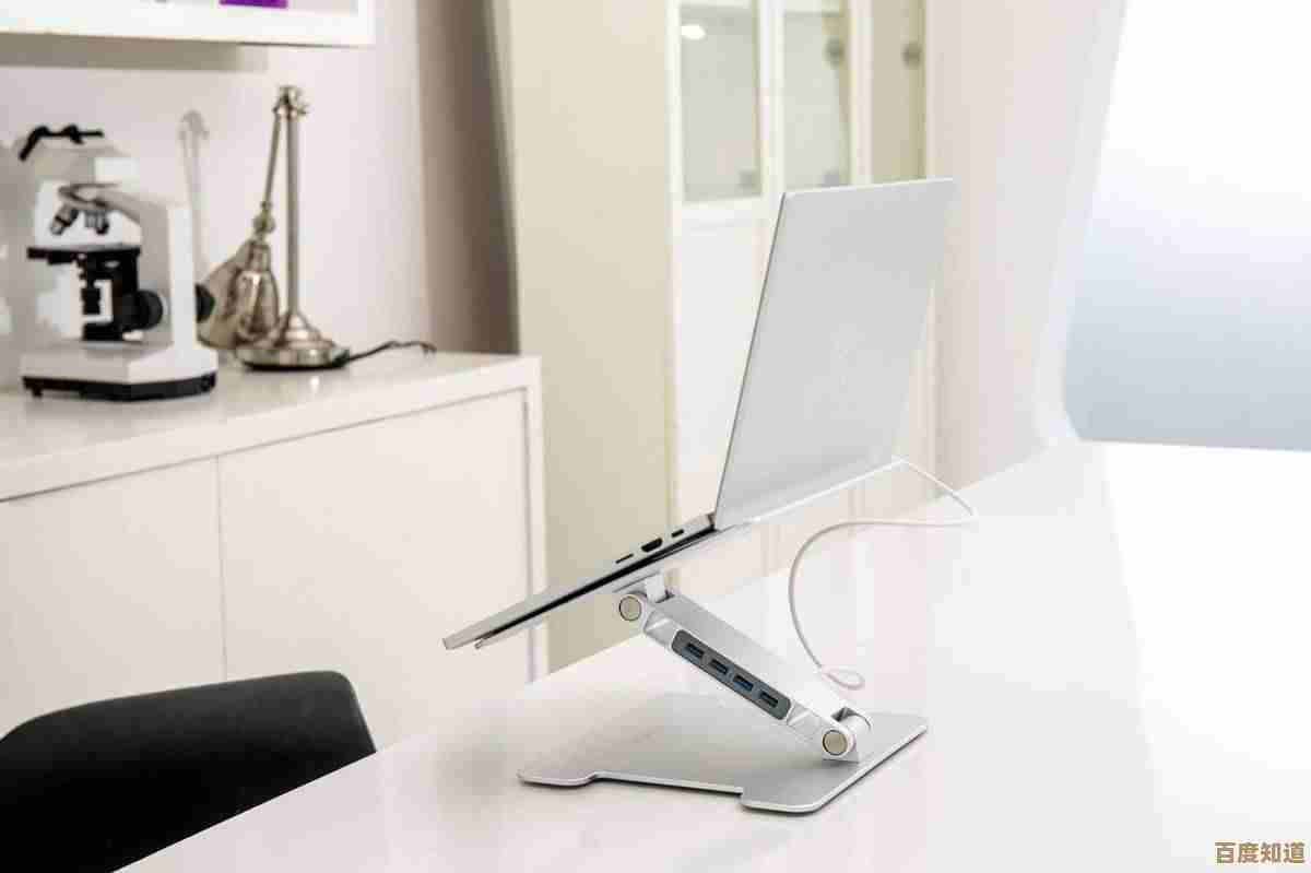 轻巧便携电脑支架，灵活调整高度，办公效率瞬间飙升