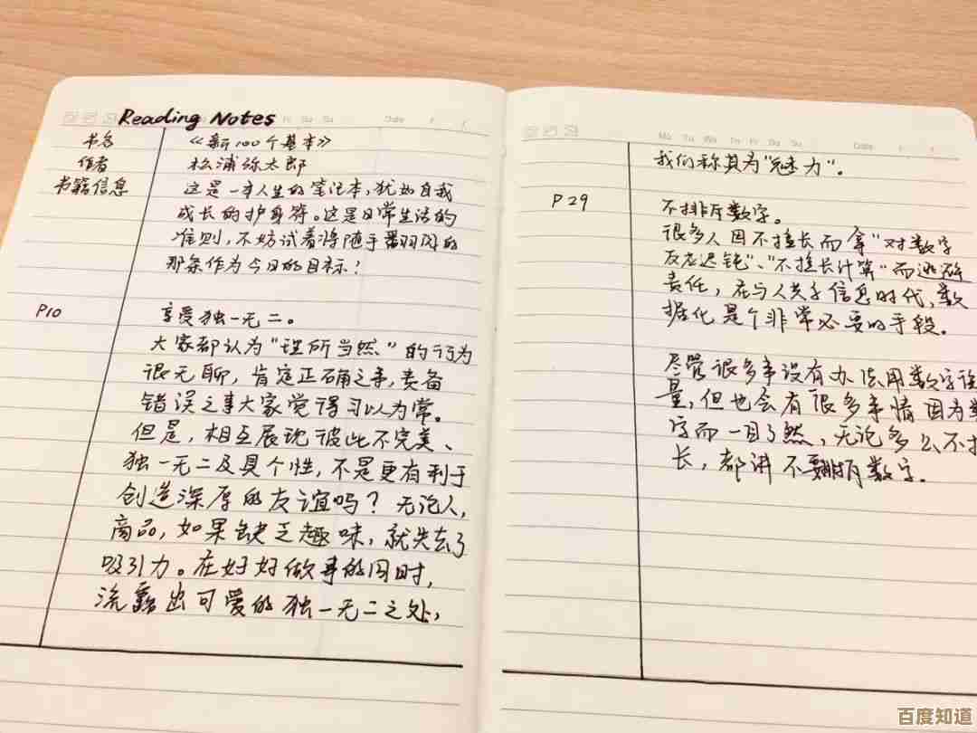 手写笔记本：以笔尖捕捉时光的私人知识库与创作天地