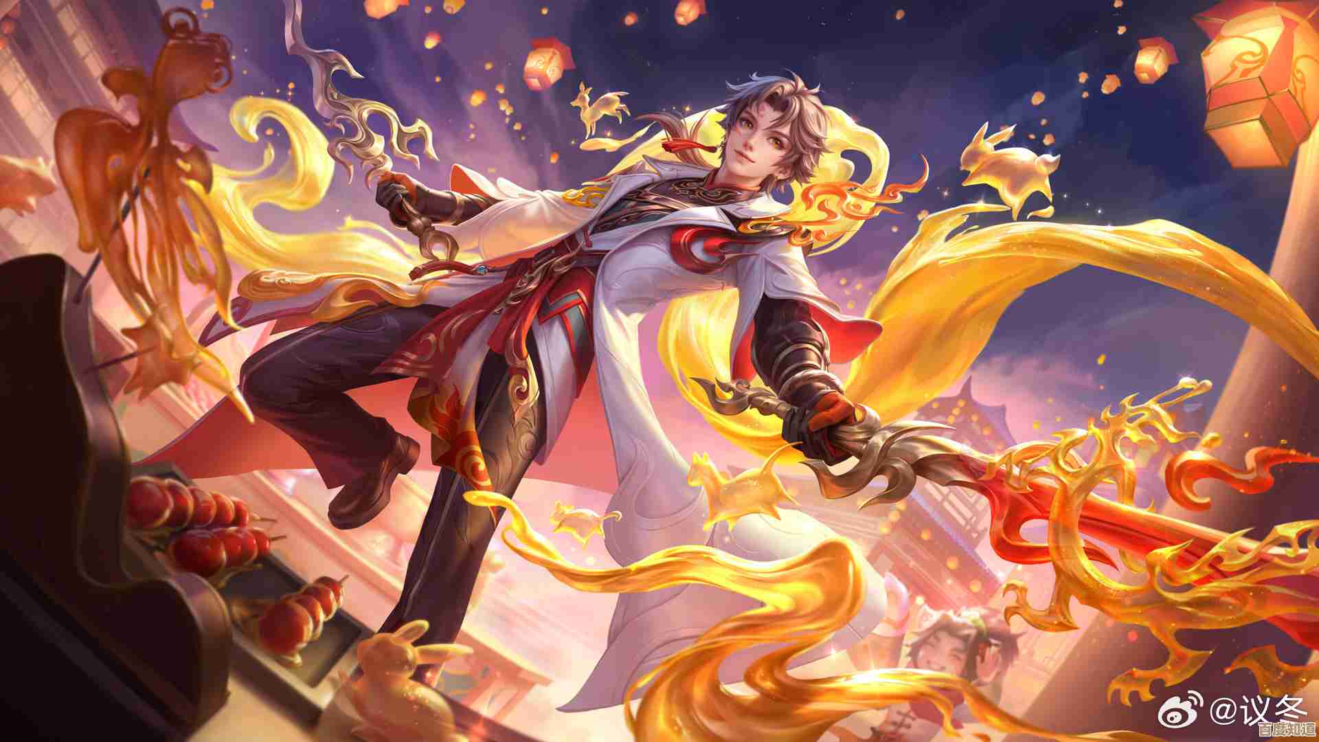 王者荣耀亚连糖绘人间皮肤情报来了，外观细节还有音效什么的.