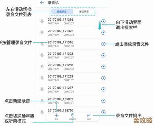 手机录音文件通常储存在设备的哪个目录下? 手机录音文件通常储存在设备的哪个目录下?