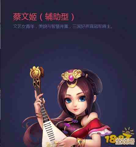 《戳爆三国》蔡文姬金卡评分，技能真有那么香还是…