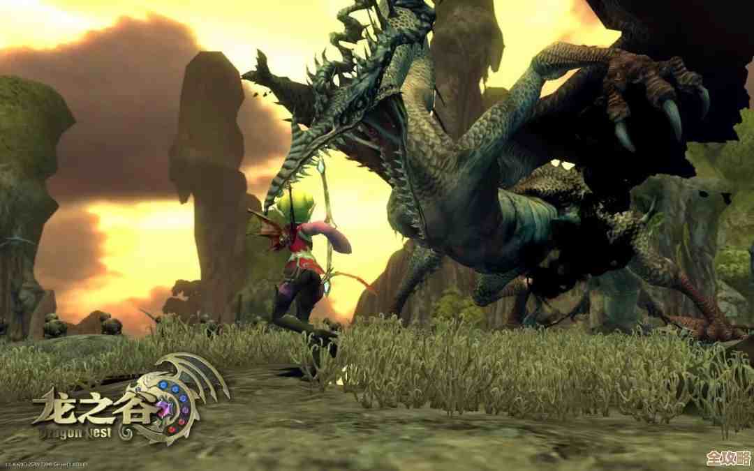 找冰冻龙巢穴的路总绕圈，队友都喊要指路