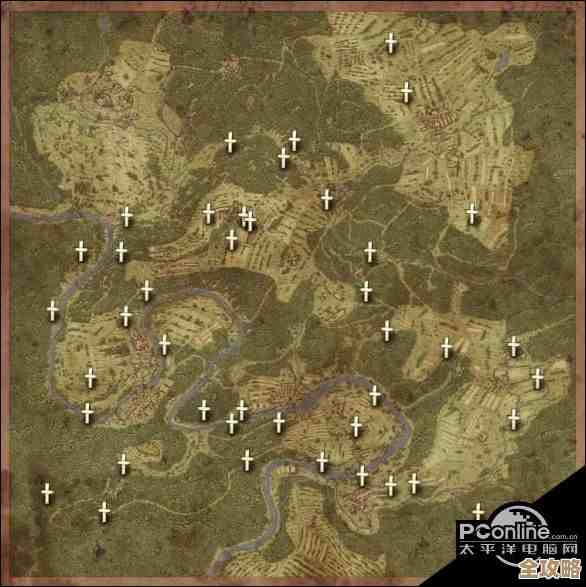 天国拯救2高清地图全貌,我还没全看完就发现好多秘密… 天国拯救2高清地图全貌,我还没全看完就发现好多秘密…