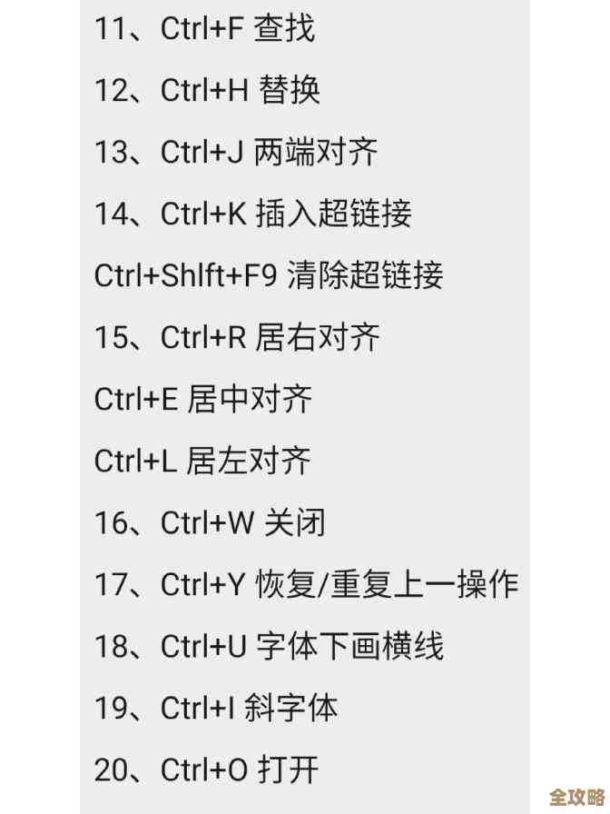 快捷键全攻略:掌握高效工作必备技巧,轻松提升日常办公效率 快捷键全攻略:掌握高效工作必备技巧,轻松提升日常办公效率