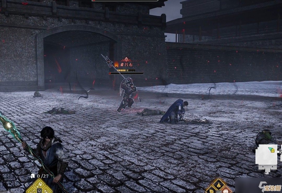 真三国无双起源下邳吕布无双难度打法,手残党也能摸索出路 真三国无双起源下邳吕布无双难度打法,手残党也能摸索出路