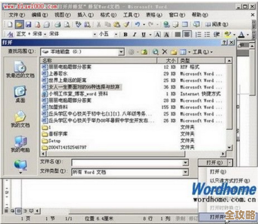 Word2003深度剖析:从基础操作到高级应用的完整介绍 Word2003深度剖析:从基础操作到高级应用的完整介绍
