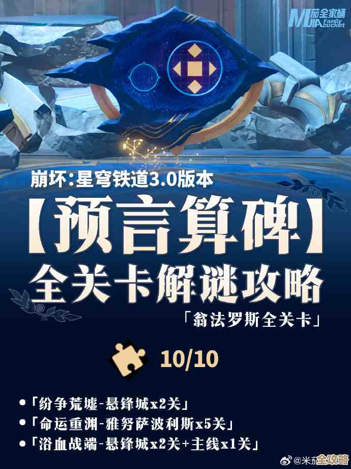 崩坏：星穹铁道浴血战端悬锋城预言算碑记住这些窍门就能过