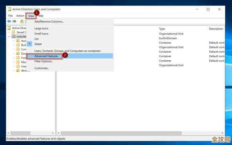 说说怎么启动和设置XenDesktop里那个Active Directory向导，步骤啥的都得知道