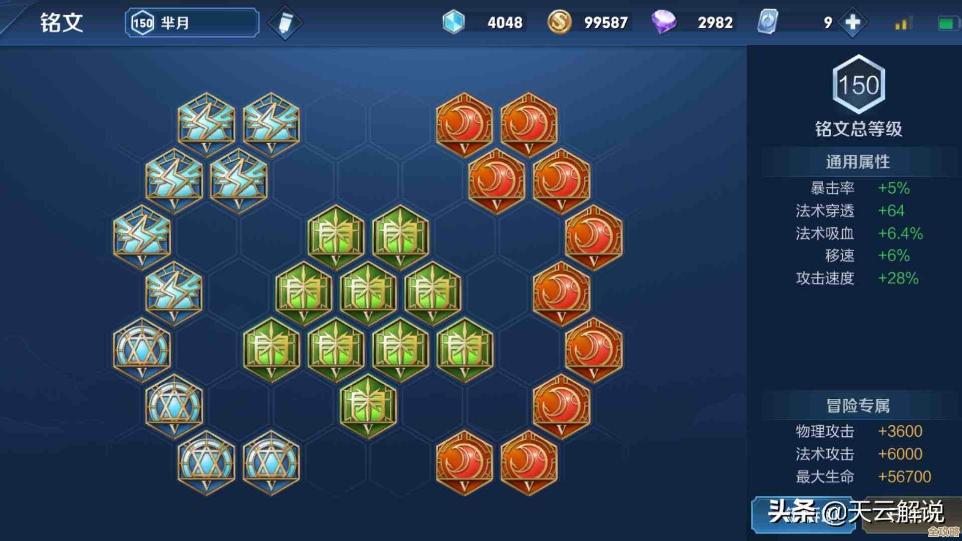 王者荣耀芈月最强出装铭文，思路和小技巧随手一抛