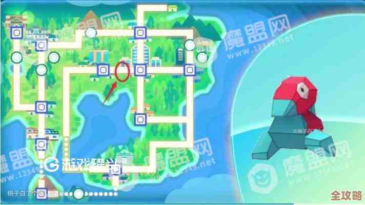 玩宝可梦大集结找尔宾博士?看这份地图速查(别走错) 玩宝可梦大集结找尔宾博士?看这份地图速查(别走错)