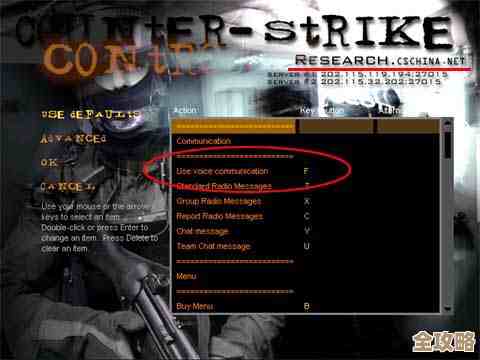 反恐精英里那个语音键到底在哪儿啊怎么按