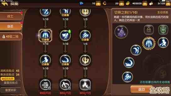 《龙之谷世界》战神加点方法，别只跟着别人走，这样点更稳