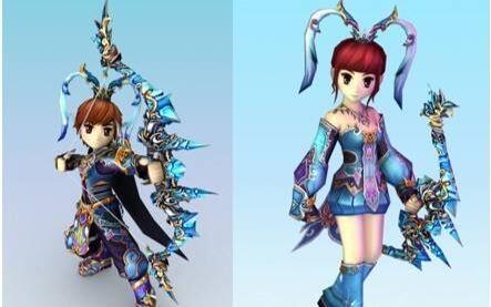 热血江湖弓跟枪外观对比，谁更帅谁更骚气还真难说