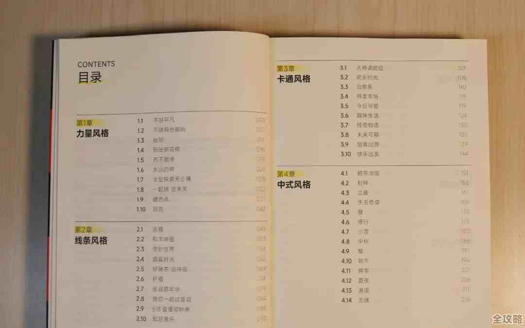 目录里头那些东西大致说了啥，方便快速定位内容，不用瞎猜也不用浪费时间翻页