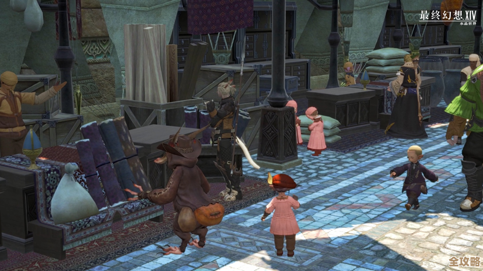 最终幻想14水晶世界泥小点在哪弄，教你几招别再迷路