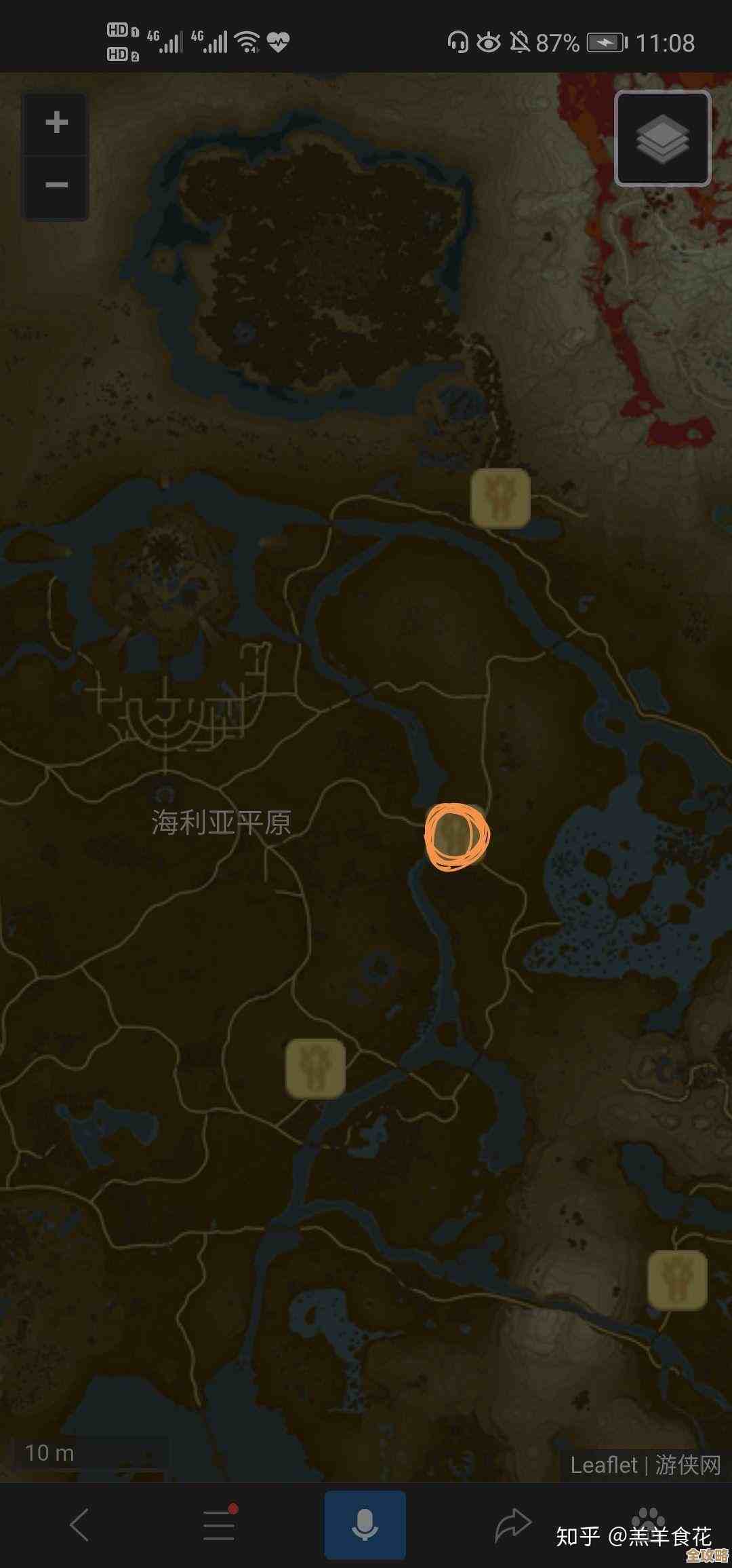 荒野起源隐藏宝箱位置一览，地图旁标注了我走过的那几条捷径.