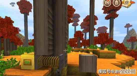 迷你世界自动伐木机，几步搞定提高效率，别弄太复杂啦