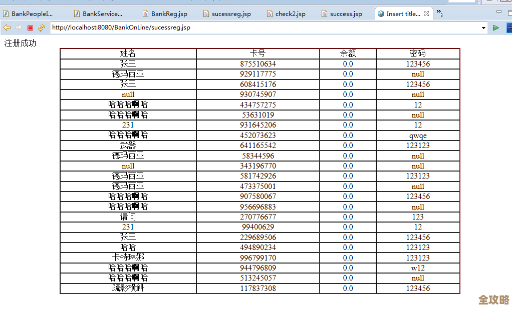 java怎么把数据库表里的内容给打印出来啊，能不能直接输出显示呢