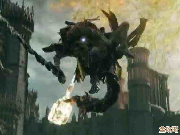 艾尔登法环里挂在空中的那个boss究竟是谁啊，总盯着看