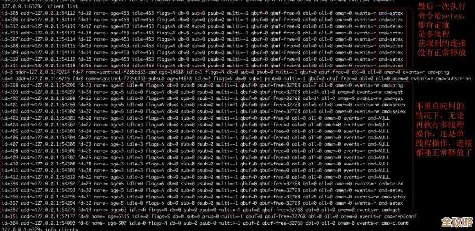 Redis里怎么把那些断开了的连接给清理掉，避免堆积影响性能
