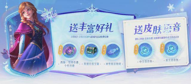 王者荣耀冰雪奇缘联动活动攻略与省时肝法，皮肤和彩蛋都别错过